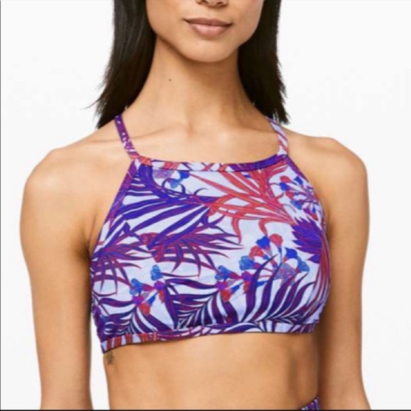 lululemon athletica Other - Lululemon See The Sea Swim Top. Mini Twisted Tropics Hygrangea Multi.